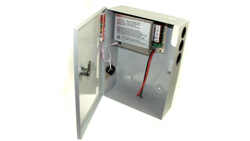 Zasilacz CCTV back up z kontrolą skrzynka 12V/5A-86415