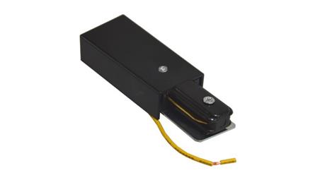 Końcówka szyny 1 fazowej Pant czarna-87040