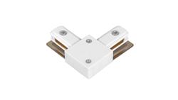 Łącznik szyny 1 fazowej Pant narożnik biały-87057