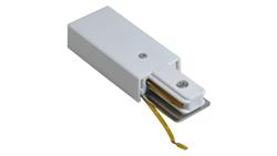 Końcówka szyny 1 fazowej Pant biała-87028