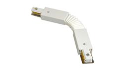 Łącznik szyny 1 fazowej Pant giętki biały-87065