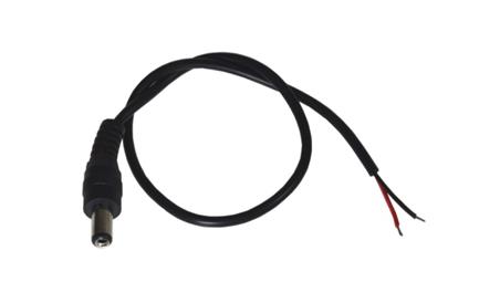 Wtyk DC 2,1/5,5 na kablu 30cm op/10-86979