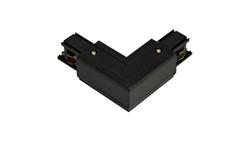 Łącznik szyny 3 fazowej Adar narożnik czarny-87033