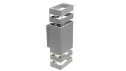Oprawa elewacyjna Santa 2x GU10 szara RAL7040-86904