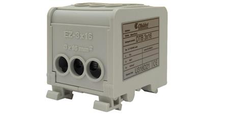 Blok dystrybucyjny DTB 3×16 - Szary-88208