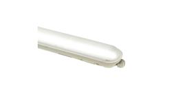 Oprawa liniowa, sufitowa hermetyczna GIGANT 120cm LED 38W 6600lm 6000K IP65 biała barwa zimna CW IK10-86640