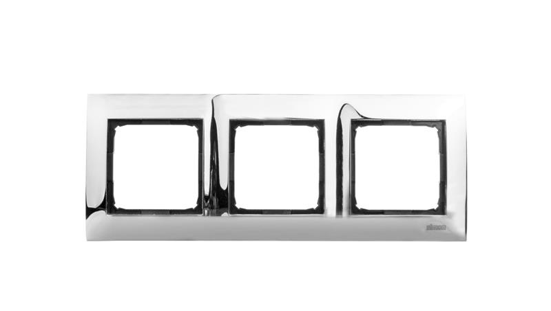 Simon 54 Premium Ramka potrójna metalowa chrom DR3/63-36604 Simon 54 Premium Ramka potrójna metalowa chrom DR3/63-36604