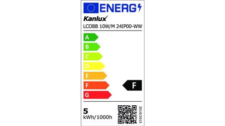 Taśma LED 24V LCOBB 10W/M 24IP00-WW 920lm/m 3000K Ra90 rolka 25mb 3 lata Gwarancji 38432-87510