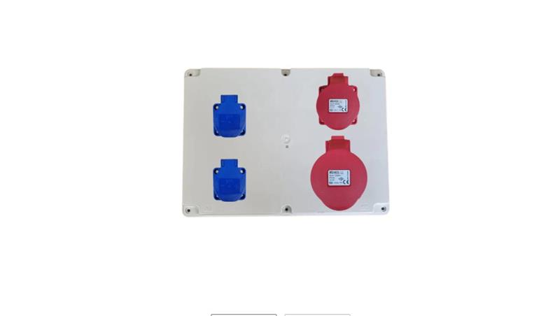 Rozdzielnica ścienna 2x230V IP44 1x16A IP44 1x32A IP44 bez kabla 40203005 29653 X-51479-0035-88495