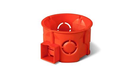 Puszka podtynkowa 60mm czerwona PK-60 0284-00 /90szt/-75565