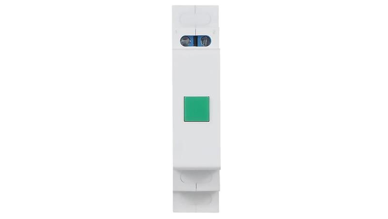 LAMPKA SYGNALIZACYJNA KONTROLKA OBECNOŚCI FAZ KONTROLNA ZIELONA MWN-GREEN-85264