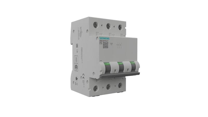 Wyłącznik nadprądowy 3P C 16A 10kA AC VDE Siemens 0538-84990