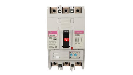 Wyłącznik kompaktowy 3P 125A 25kA /wyzwalacz termo-magnetyczny/ EB2 125/3L 004671026-9557