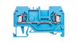Złączka szynowa 2-przewodowa 1,5mm2 niebieska 279-904-74357