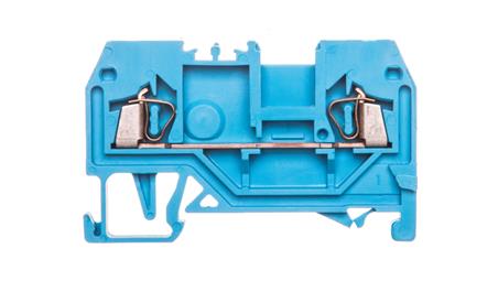 Złączka szynowa 2-przewodowa 1,5mm2 niebieska 279-904-74357