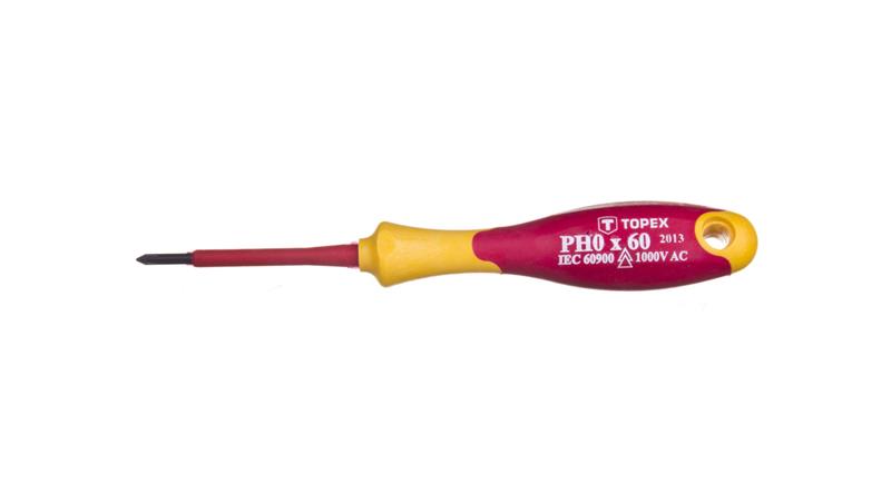 Wkrętak krzyżowy PH0 3 x 60 mm 1000V 39D475-113934