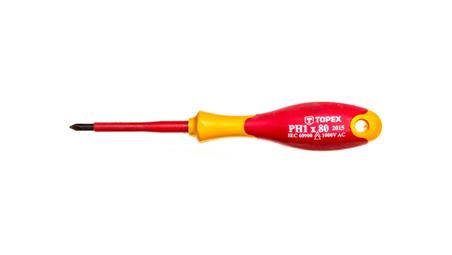 Wkrętak krzyżowy PH1 4.5 x 80 mm 1000V 39D476-113896