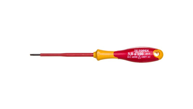 Wkrętak płaski 3 x 100 mm 1000V CrMo 39D471-113897