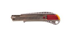 Nóż z ostrzem łamanym 18mm korpus i prowadnice ostrza metalowe 17B128-112971
