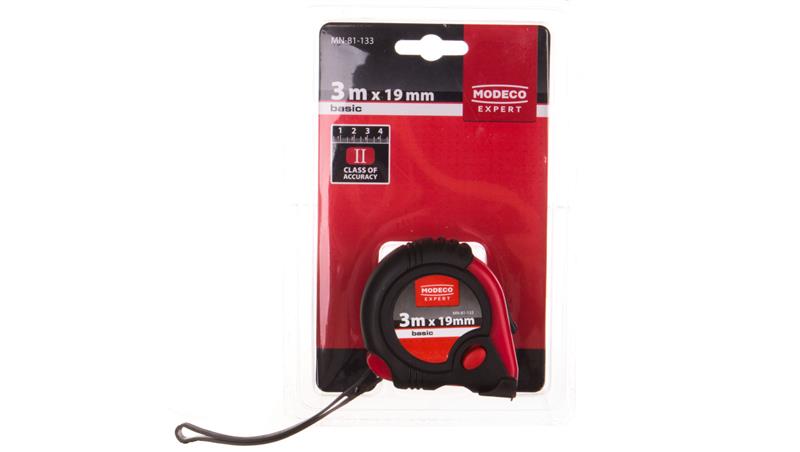 Miara zwijana 3m x 16 mm friendly grip MN-81-133-113444 Miara zwijana 3m x 16 mm friendly grip MN-81-133-113444