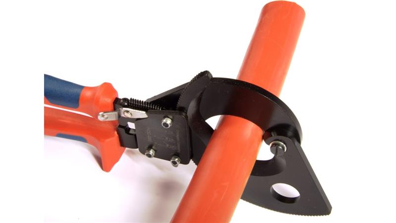 Nożyce zapadkowe jednoręczne EP-RC 38 do kabli Al/Cu śr. max 32mm-112912