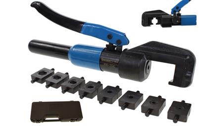 Praska hydrauliczna do kabli 4-70 / zaciskarka do kabli 4-6-10-16-25-35-50-70 / PH-70C-113174