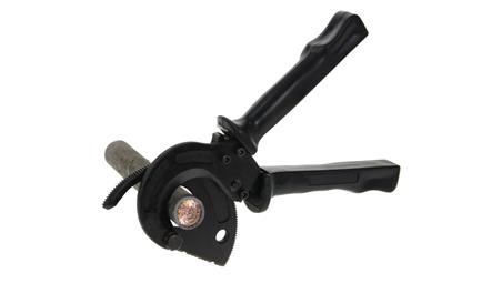 Nożyce zapadkowe do cięcia kabli i przewodów 500 mm2 / FI: 52mm / Obcinaki zębatkowe do kabli / Made In Germany / KT-52-112916