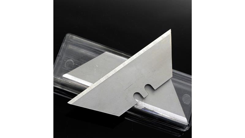 Ostrza trapezowe wymienne 19mm / Zestaw ostrzy trapezowych 61*19MM / 10 sztuk-113049