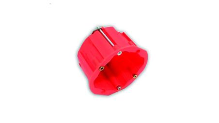Puszka montażowa czerwona /sztuka/-112033