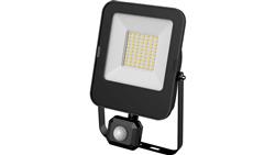 Projektor Naświetlacz LED 50W 5000lm 6000K/chłodna IP44 z czujnikiem ruchu PIR czarny ALFA PIR SMD 50W CW GXLR056-111627
