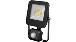 Projektor Naświetlacz LED 20W 2000lm 6000K/chłodna IP44 z czujnikiem ruchu PIR czarny ALFA PIR SMD 20W CW GXLR052-111626