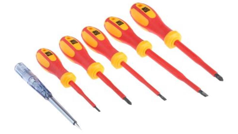 Zestaw wkrętaka i szczypiec, RS PRO-113681 Zestaw wkrętaka i szczypiec, RS PRO-113681