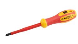 Wkrętak izolowany dla elektryka, grot Pozidriv 100 mm RS PRO-114144