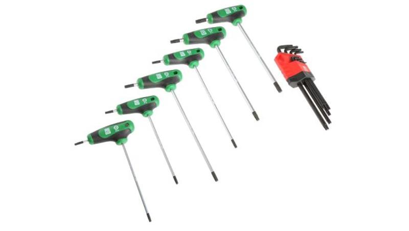 Zestaw kluczy Torx typu L, T, 14 szt., RS PRO-114398