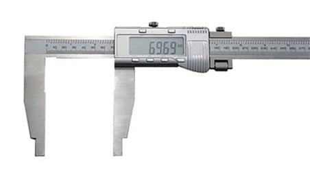 Suwmiarka z noniuszem, 0,02 mm, 0,01 mm, jednostki metryczne i brytyjskie, RS PRO-113484