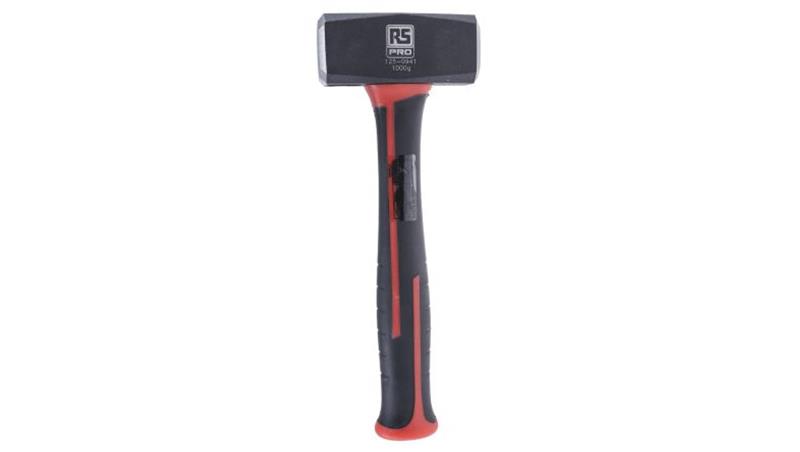 Młotek brukarski, 1kg, Stal węglowa, Włókno szklane-112537