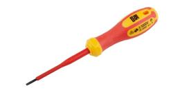 Wkrętak izolowany dla elektryka, grot Płaska 75 mm RS PRO-114099