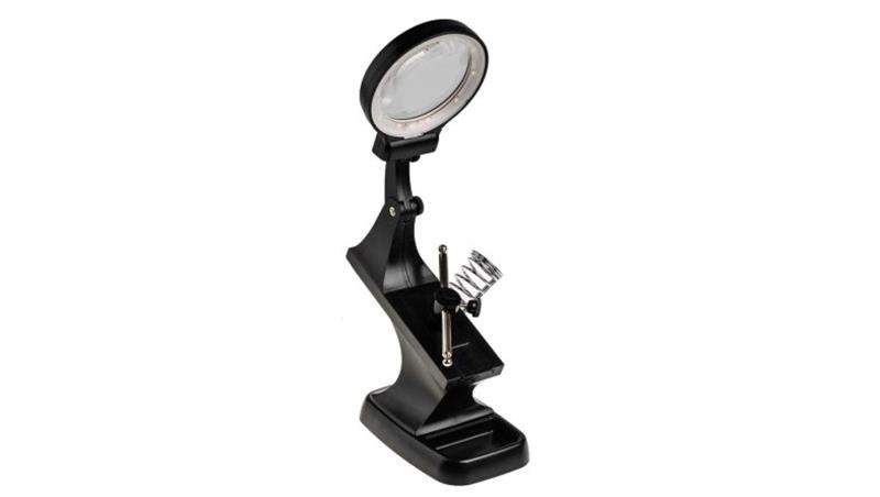 Dioda LED na pomocną dłoń i Magnifier station, RS PRO-114635 Dioda LED na pomocną dłoń i Magnifier station, RS PRO-114635