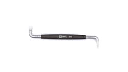 Wkrętak dwustronny kątowy, grot Płaska 100 mm RS PRO-114116