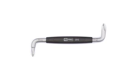 Wkrętak dwustronny kątowy, grot Phillips 100 mm RS PRO-114161