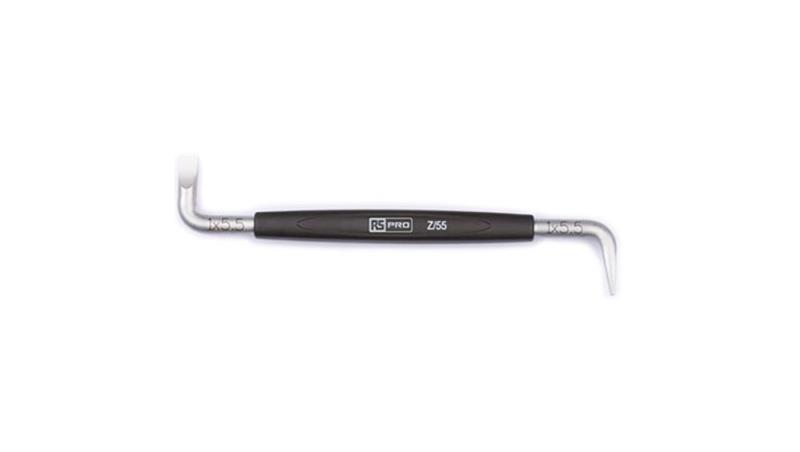 Wkrętak dwustronny kątowy, grot Płaska 125 mm RS PRO-114182