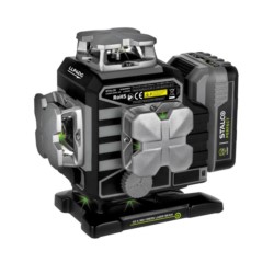 Laser krzyżowy 4D LLP4DG zielony STALCO PERFECT