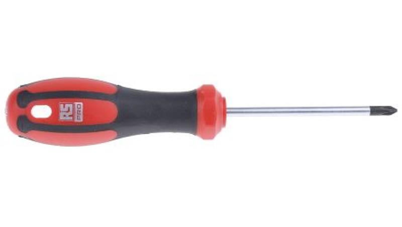Wkrętak Standardowy, grot Phillips 80 mm RS PRO-114091 Wkrętak Standardowy, grot Phillips 80 mm RS PRO-114091