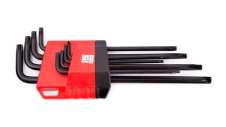 Zestaw kluczy Torx typu L, 8 szt., RS PRO-114420