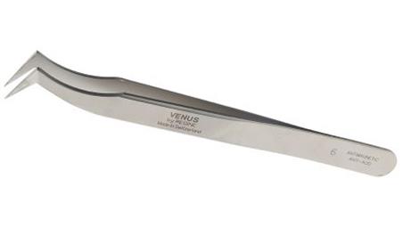 Pęseta, dł. 115, antymagnetyczna, materiał: Stal nierdzewna, RS PRO-112234