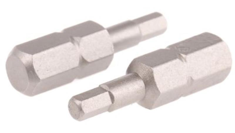 Końcówka wkrętaka, materiał Stal chromowo-wanadowa, Hex 3-114255 Końcówka wkrętaka, materiał Stal chromowo-wanadowa, Hex 3-114255