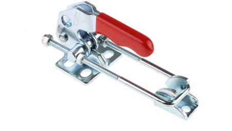 Dociskacz poziomy, otwarcie: 70mm, głębokość: 12mm, typ: Zacisk przegubowy-113551