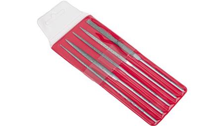 Zestaw pilników igiełkowych Stal powlekana diamentem, 5 pieces RS PRO-114783