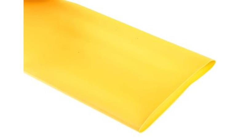 Osłona termokurczliwa żółta 2:1, średnica 50.8mm, dł. 1.2m, RS PRO-112061