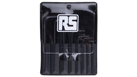 Zestaw kluczy imbusowych, Sześciokąt: 0,7 0,9 1,27 1,5 2 2,5 3 4 mm Jednostki metryczne, 8 szt. 0.7mm-114521